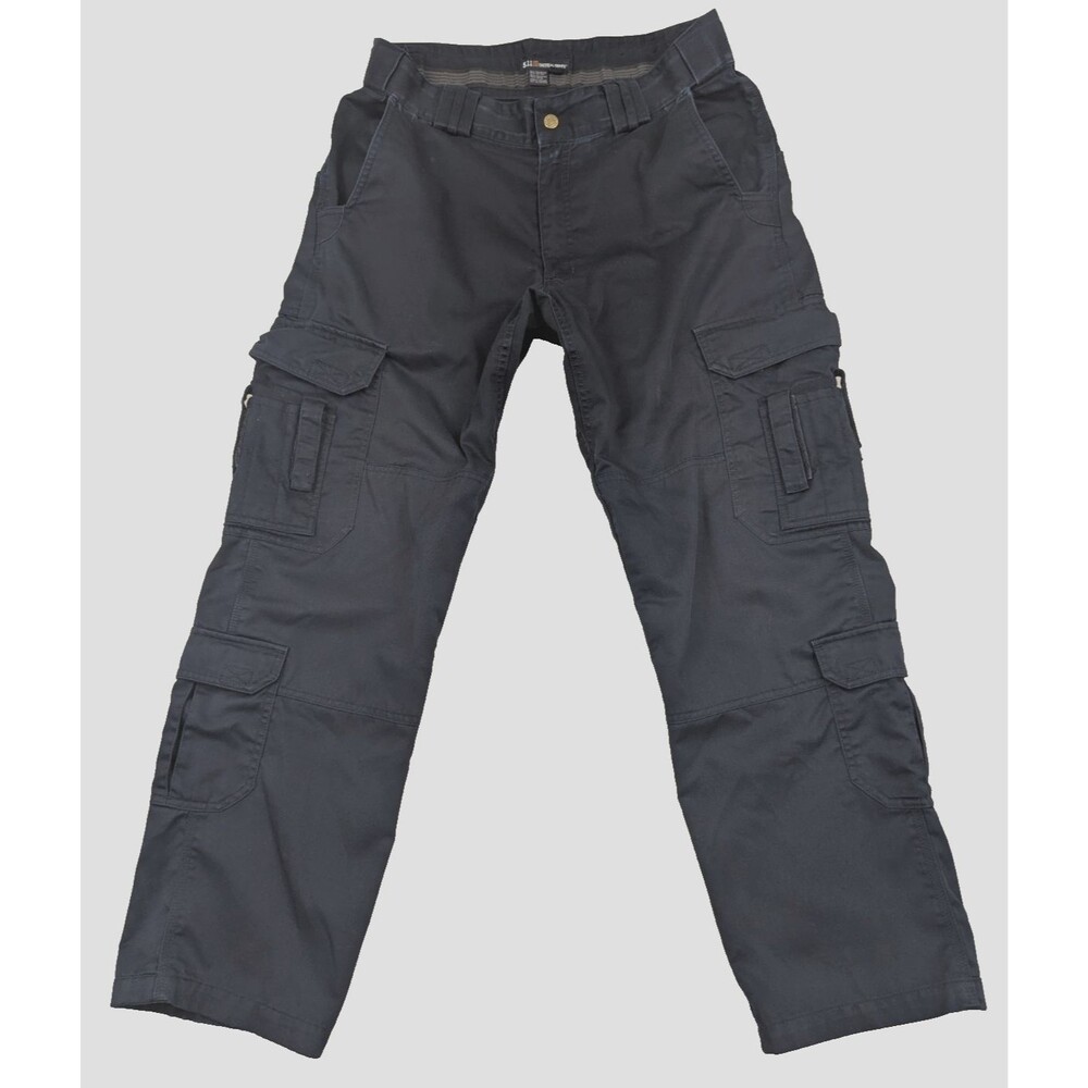5.11 Tactical Series Pro Ripstop Pants Navy 34 x 31 Poly Cotton Tac-105C